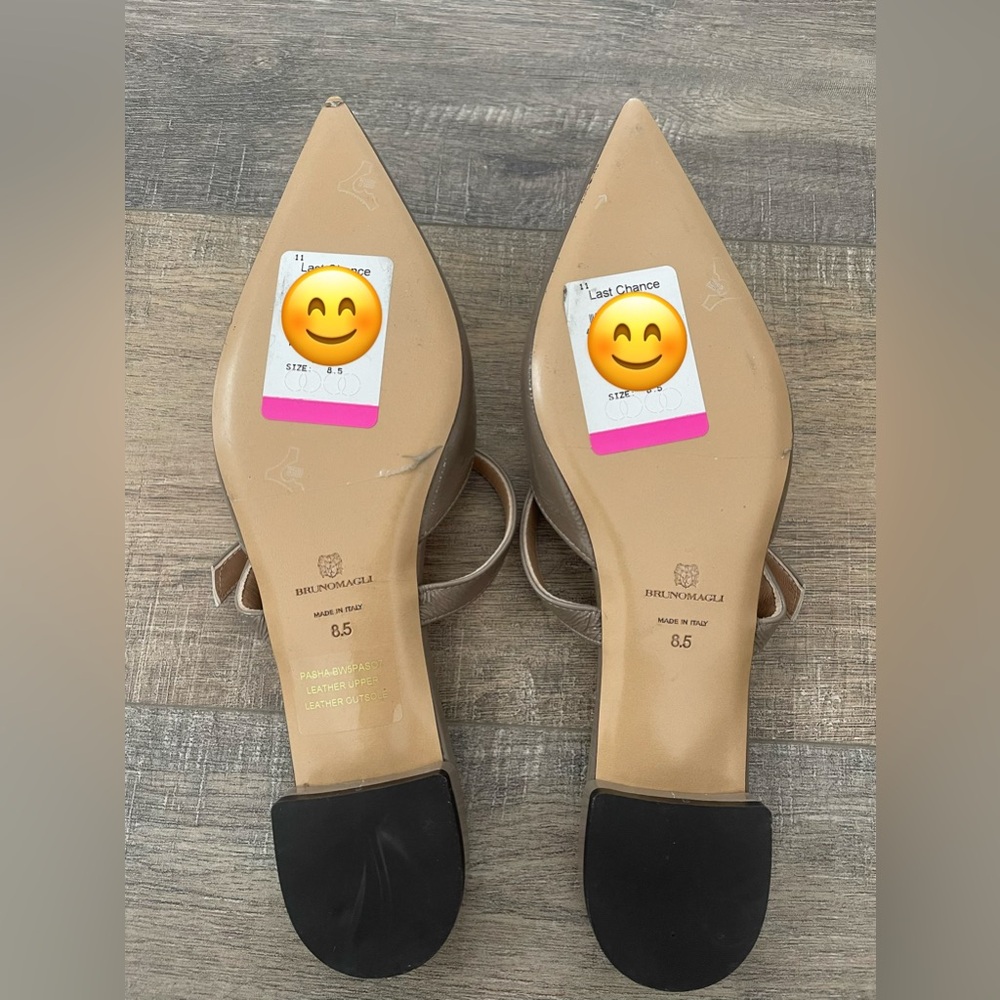 New BRUNOMAGLI PASHA MULE size 8.5 - Picture 8 of 8